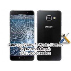 Samsung Galaxy A3 Cracked Screen Replacement Repair